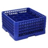 Traex&reg; 20 Compartment Royal Blue 3 Extender Glass Rack