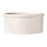 World&reg; Tableware Bedrock 8oz Bright White Round Souffle Dish