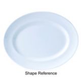 Steelite Distinction No. 7 Vogue White 8 x 6-1/4" Oval Platter