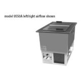 Randell&reg; 6 Gallon Poly Sliding Covered Drop in Plate Chiller