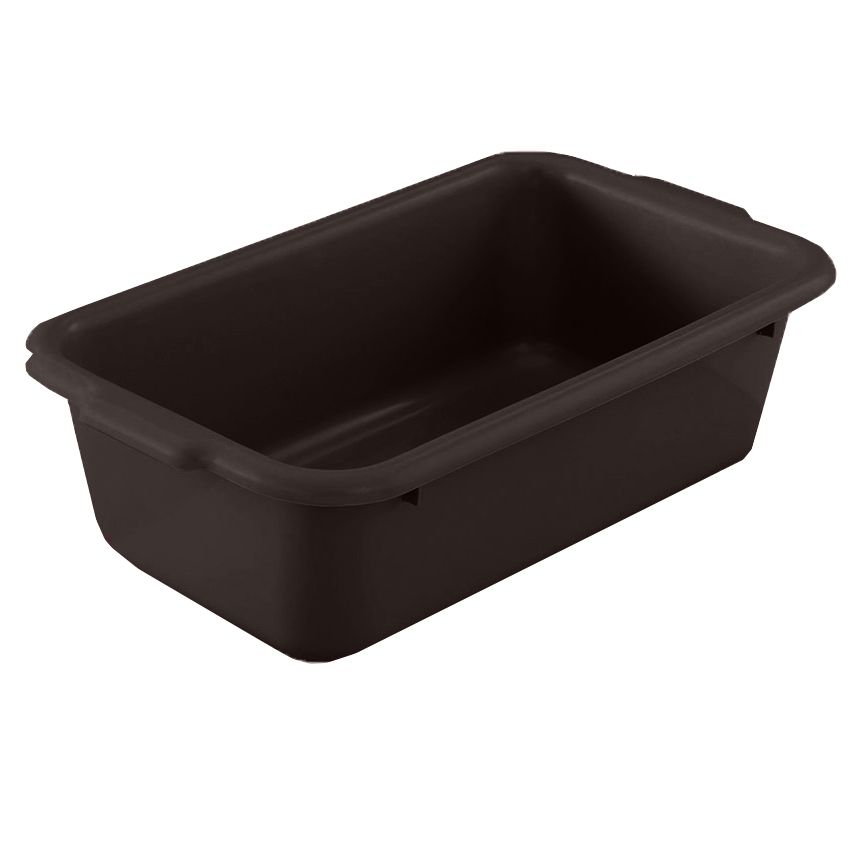 Vollrath Brown HD Single Compartment 20 x 15 x 7" Dish Box