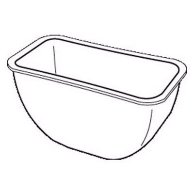 Condiment Dispenser Insert for Rubbermaid 2892, 1 pt