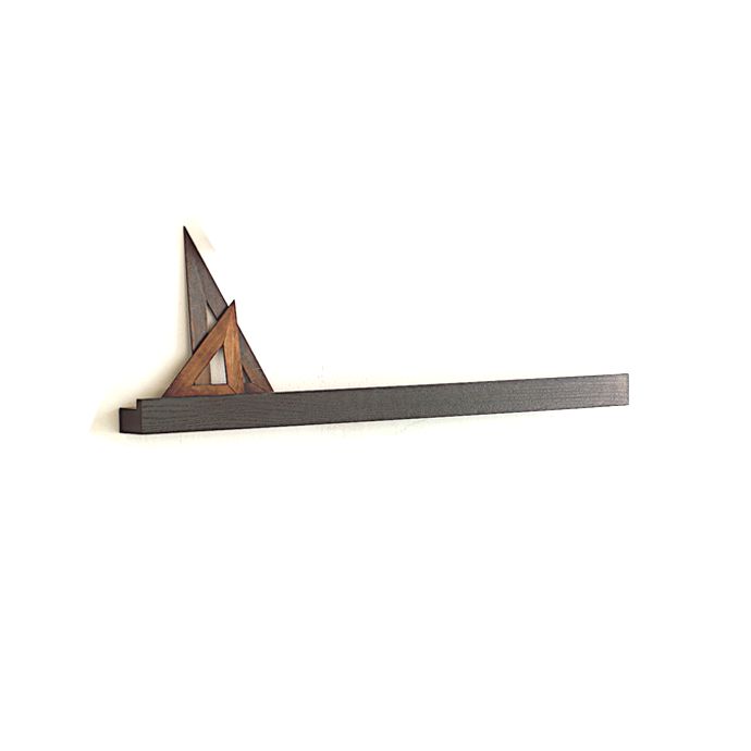 Chocolate 4' Picture Ledge