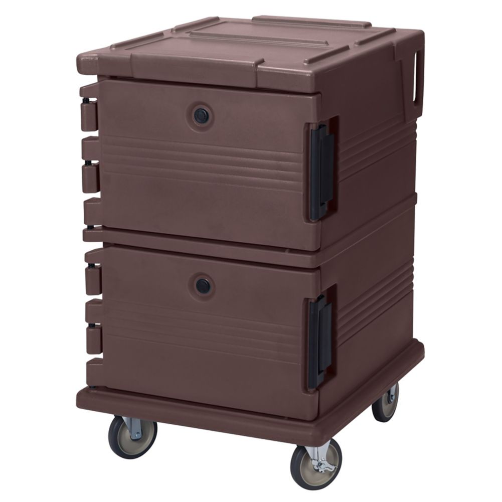 Cambro Dark Brown Ultra Camcarts&reg; Holds 12 Full Size Food Pans