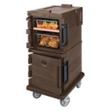 Cambro Dark Brown Ultra Camcarts&reg; Holds 6 Full Size H Food Pans