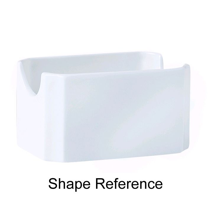 Steelite Distinction Sorrento Vogue White Sugar Packet Holder