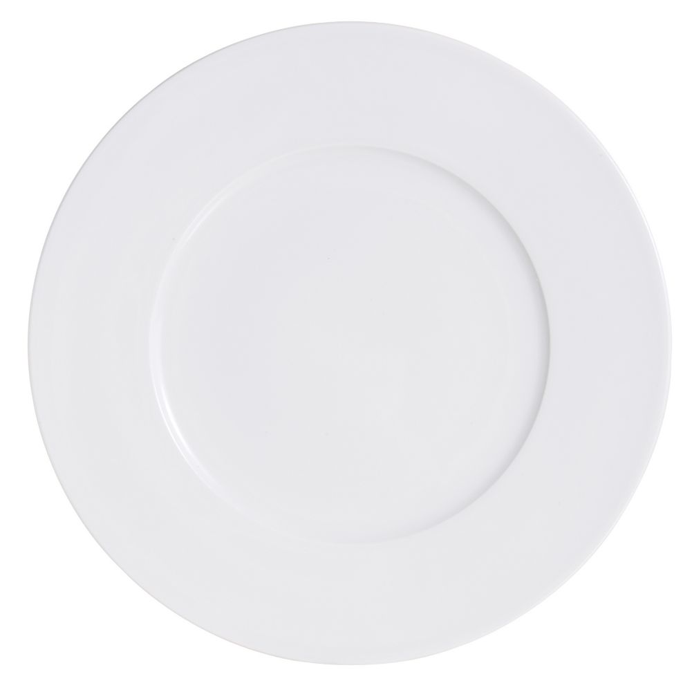 Cardinal Arcoroc Candour White Porcelain 10" Brunch Plate