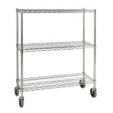 Rubbermaid&reg; 3 Shelf Mobile Rack for Prosave Ingredient Bins