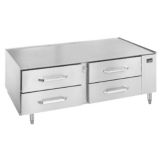 Randell&reg; 65" Freezer Equipment Stand w/ (4) 27" drawers