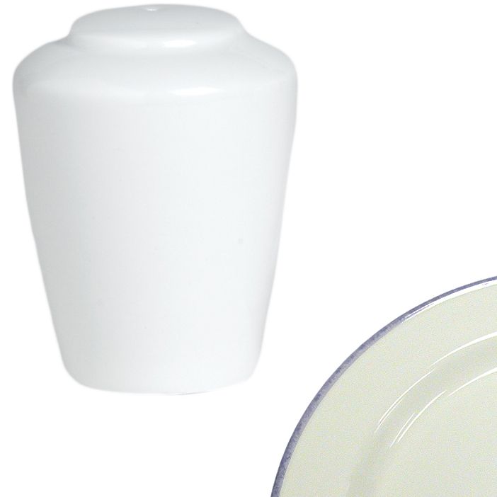 Steelite Simplicity Blue Dapple Madison Salt Shaker