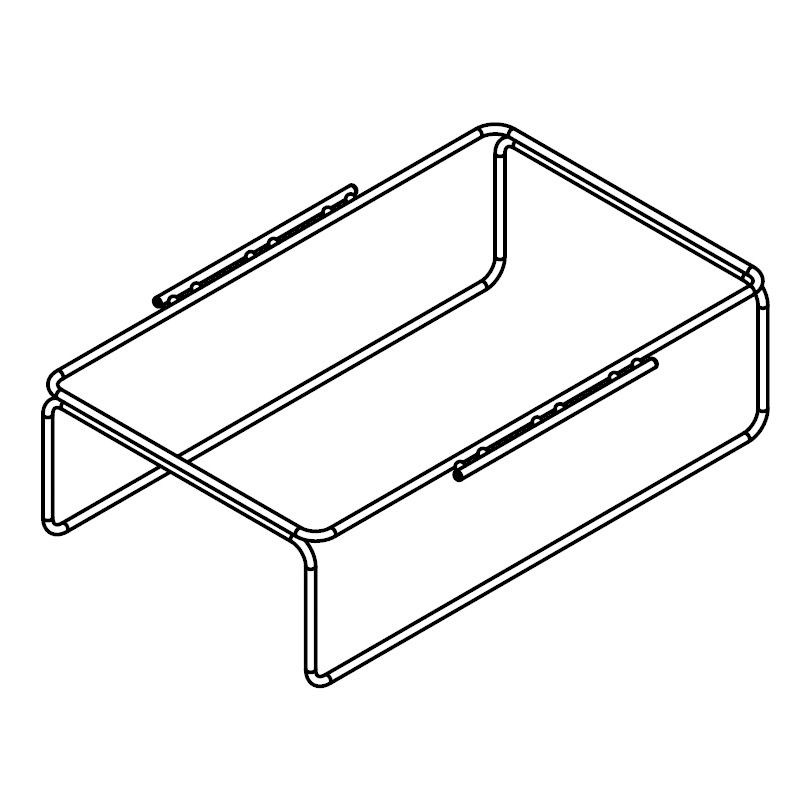 Randell&reg; One Powder Coated Rack for 12" x 20" Pan