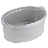 Bon Chef Pewter Glo Oval 8 qt Casserole Dish