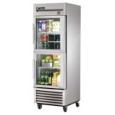 True&reg; TS Series Reach-In 2-Half Glass Door 23 Cu Ft Refrigerator