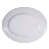 Steelite Distinction Spyro White 8" Oval Platter