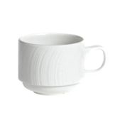 Steelite Distinction Spyro White Stacking 3 Oz. Cup
