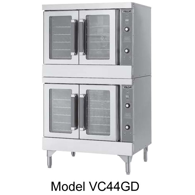 Vulcan Hart S/S Double Deck Gas Convection Oven