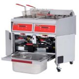 Vulcan Hart Electric Two Fryers with KleenScreen&reg;