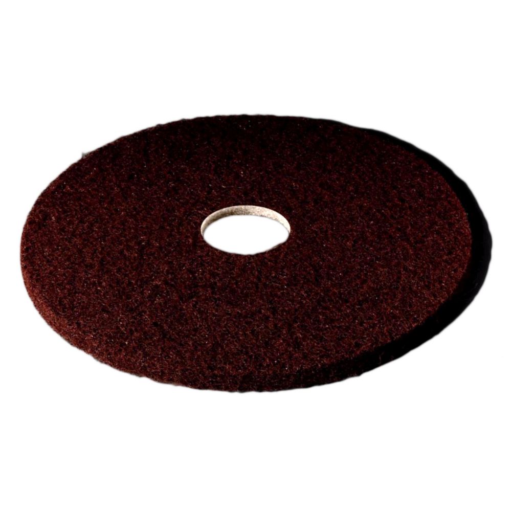 3M&trade; 13" Brown Floor Stripper Pad 7100