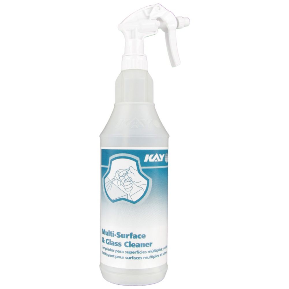 Kay Chemical Multi Surface & Glass Cleaner Spray Bottle