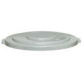 Continental Gray Lid for Round 10 gal Huskee&trade; Receptacles