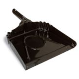 Continental Black Metal Extra Wide 16" Dust Pan