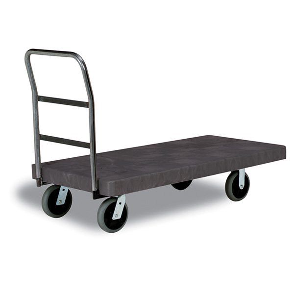 Continental Gray 1-Handle 48" 700 lb Utility Platform Truck