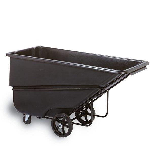Continental Black 800 lb 1.1 cu yd Standard Tilt Truck