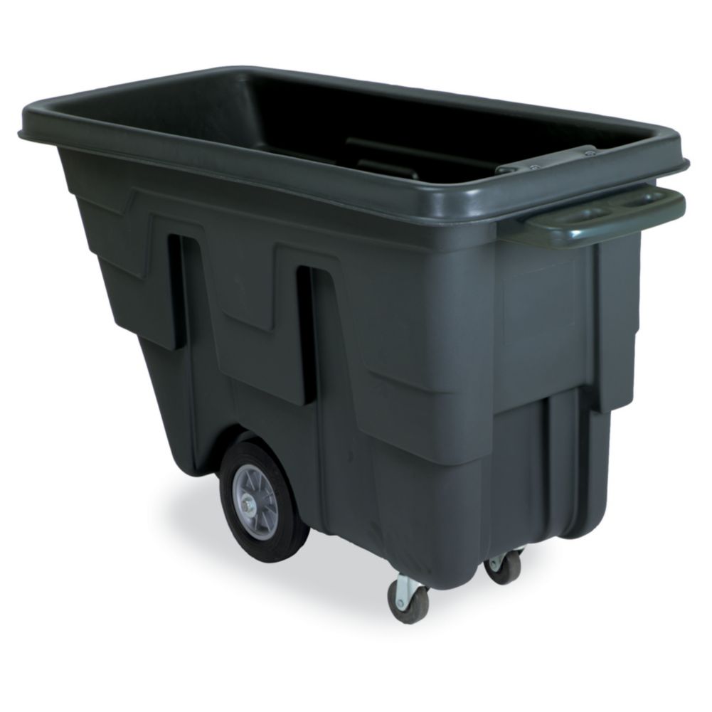 Continental Black 300 lb 5/8 cu yd Utility Tilt Truck