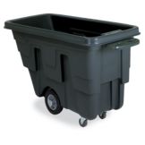Continental Black 300 lb 5/8 cu yd Utility Tilt Truck