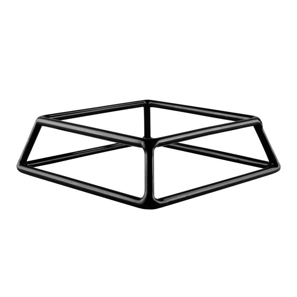 Rubber Coated Steel Square Riser, 2" H