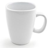 Front Of The House&reg; Mod&reg; White Porcelain 11 Oz Cup