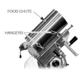 Hobart Food Chute Assembly