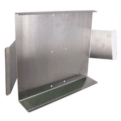Satin Finish S/S 45-Hole Line Built Bracket