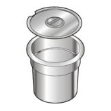Wells Round Inset w/ Lid for 7 Qt Warmer