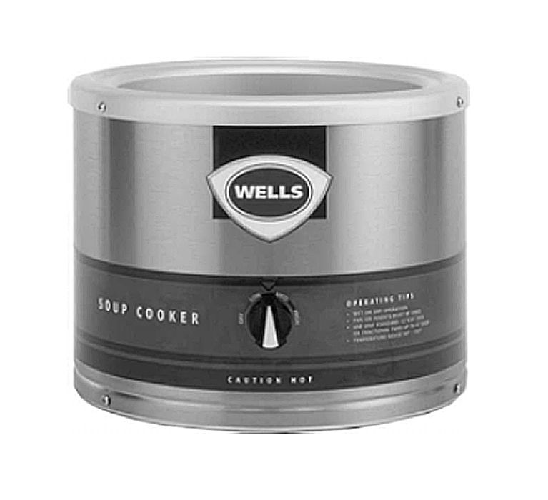 Wells Round Countertop 7 Qt Soup Warmer