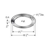 Wells Adapter Top for 7 Qt Warmer to Convert to 4 Qt Warmer