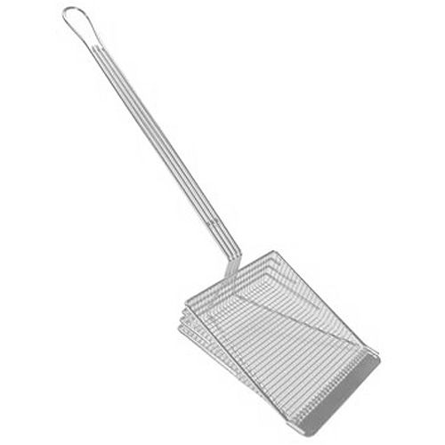 Franklin Machine Products Nickel Plated Mesh Fryer Scoop / Skimmer