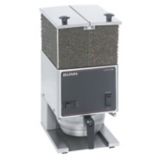 BUNN&reg; LPG2E S/S Low Profile Coffee Grinder with 2 Hoppers