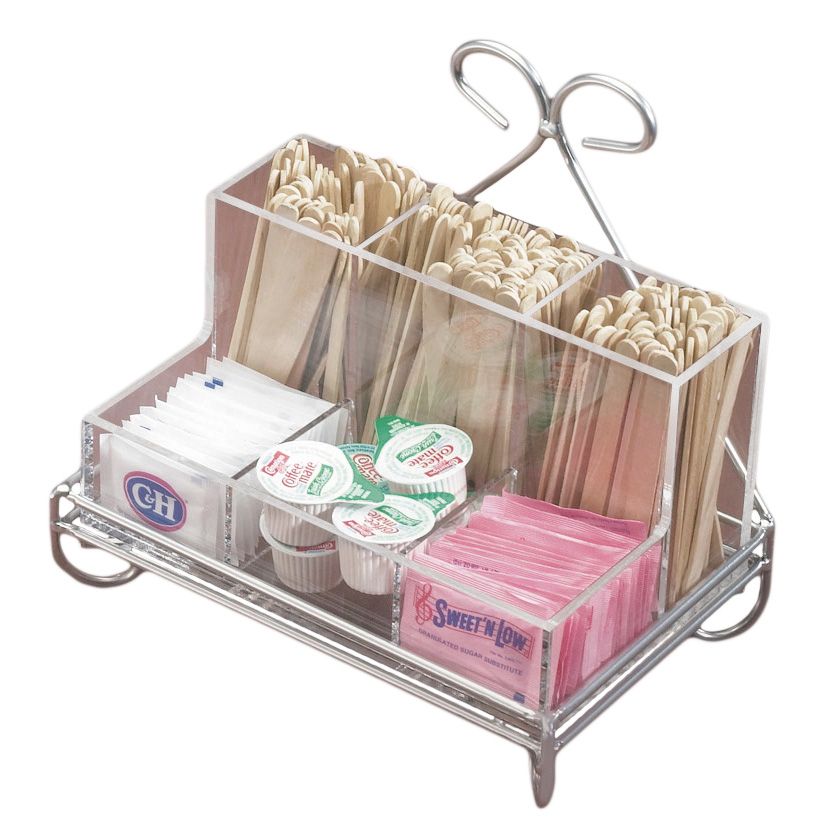 Cal-Mil&reg; 9" x 6" x 8" Coffee Condiment Unit