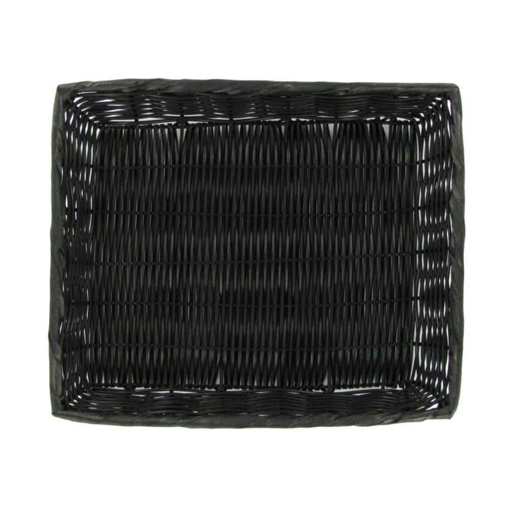 Watson Trading Black Rectangle Basket without Handles