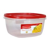 Rubbermaid&reg; 14 Cup Easy Find Red Lid Container