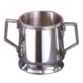 Eastern Tabletop S/S 10 Oz. Legacy Sugar Bowl with Easy Grip Handles