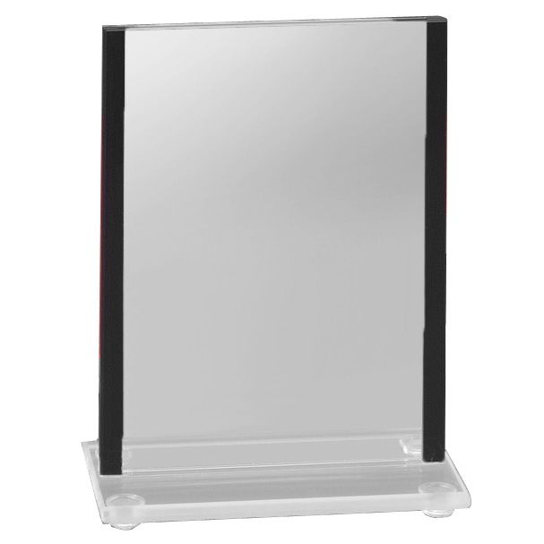 Cal-Mil&reg; 4" x 6" Black Trim Displayettes Card Holder