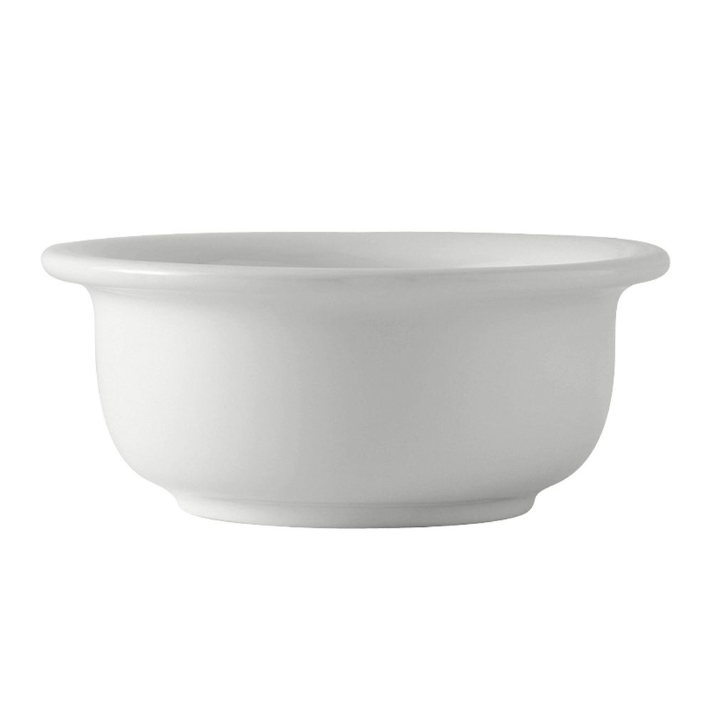 Tuxton&reg; 14 Oz. White Pot Pie Dish
