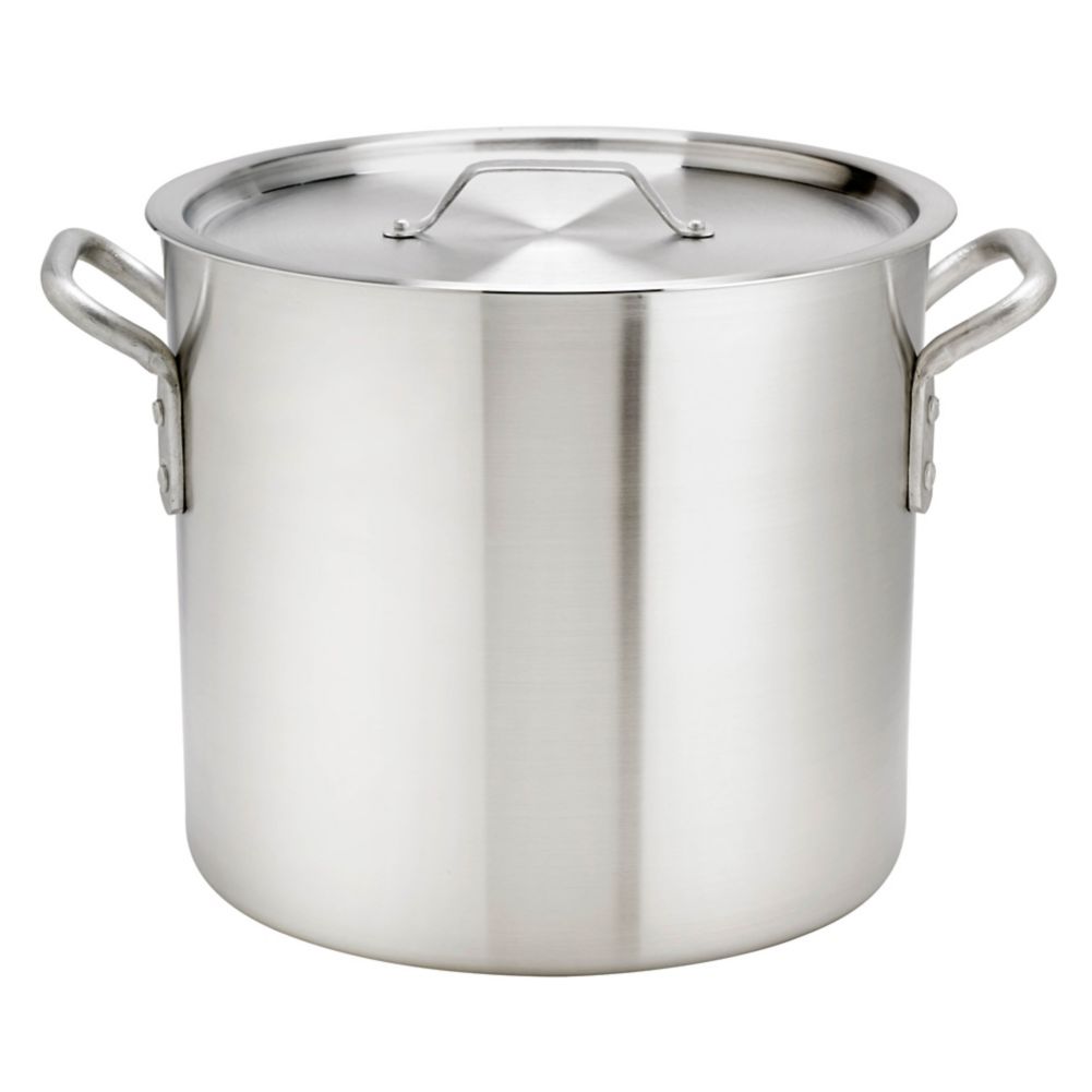 Browne Foodservice Aluminum Thermalloy&reg; 24 Qt Stock Pot