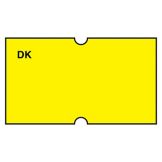 DayMark DuraMark&trade; Blank Yellow Label for DM-3 Label Gun