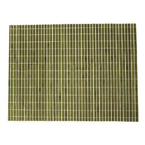 Front Of The House&reg; 18"x13" Green Bamboo Placemat