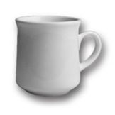 Hall&reg; China White 11 Oz. Coffee Mug
