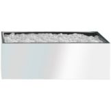 Cal-Mil&reg; 12" x 20" x 6" Mirror  Ice Pan Housing