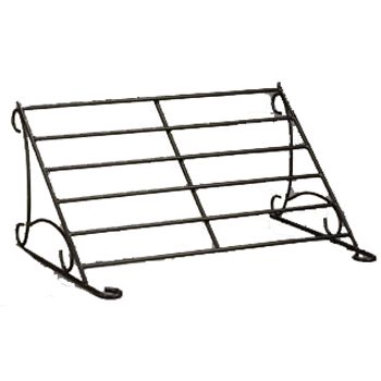 American Metalcraft Large Black Wrought Iron Buffet System Frame